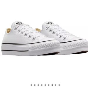 Converse White Low-Top Sneakers